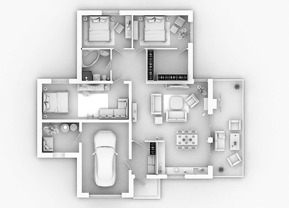 3D-Visualisierung – Ideal in der Immobilienvermarktung